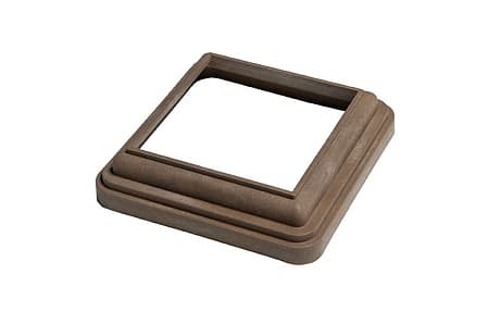 Нижний кант CM Railing, 160x160 мм, MERBAU (мербау)