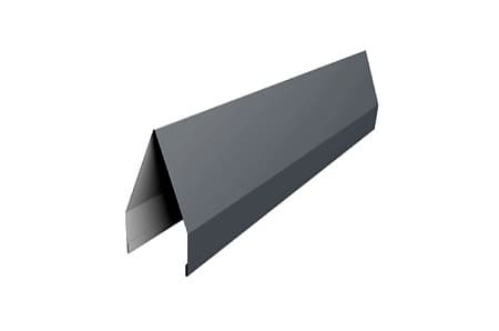 Ламель жалюзи Grand Line Tokyo, 0,5 Quarzit, RAL 7024 мокрый асфальт