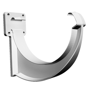 Кронштейн желоба Docke LUX цвет пломбир (RAL 9003)