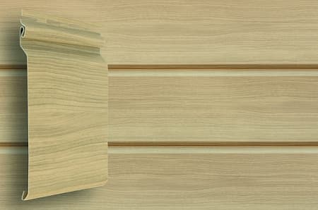 Сайдинг виниловый Natural-Брус Grand Line Тундра S7, 3х0,182 м, ясень