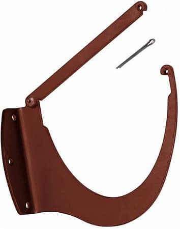 Кронштейн желоба металл Стандарт Альта Профиль, D115 мм, коричневый