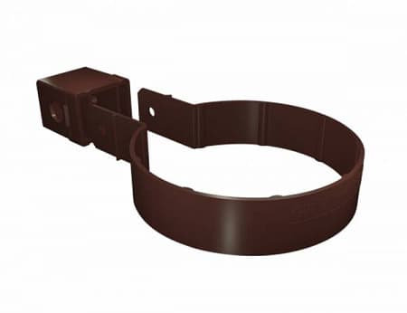Хомут трубы Kliker ПВХ Grand Line Premium, RAL 8017 шоколадный