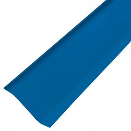 Пристенная планка (примыкание) 2000 мм РЕ Ral 5005 (синий)