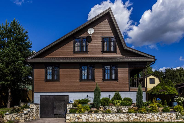 Фиброцементный сайдинг Cedral Click Wood под дерево, 3600x186 мм, Серебристый минерал (С51)