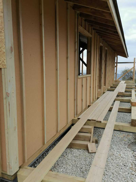 Ветрозащитная плита Белтермо ТОП, 2490х590x20 мм, шип-паз