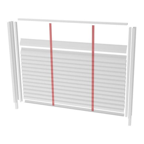 Крепежная планка жалюзи Grand Line Milan,Tokyo, 0,45 PE, RAL 6005 зеленый мох