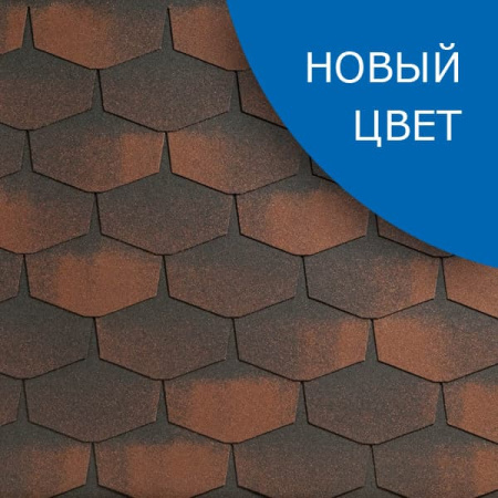 Мягкая кровля Katepal Forte, тибет, 2,5 м2/упак