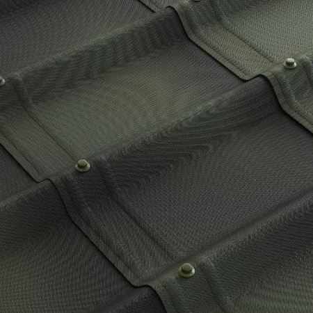 Лист Ондувилла, цвет зеленый 3D