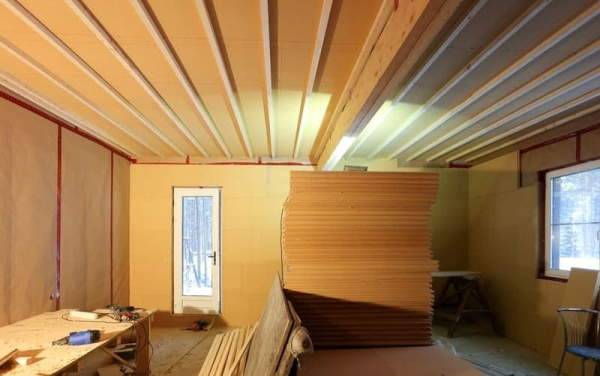 Ветрозащитная плита Белтермо ТОП, 2490х590x25 мм, шип-паз