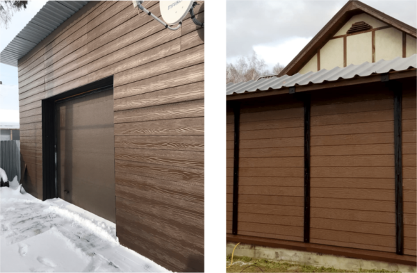 Фиброцементный сайдинг Decover, 3600х190 мм, Bordo (Ral 3009 оксидно-красный)