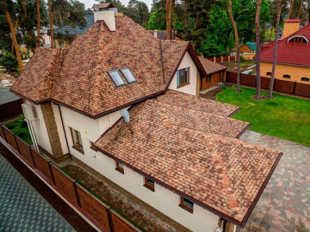 Гибкая черепица Shinglas Джаз, коррида, 2 м2/упак