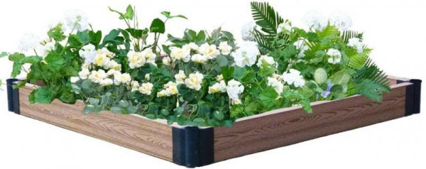 Доска ДПК для грядки HOLZHOF, 150х25х2950 мм, коричневый