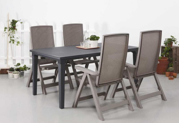 Стул Montreal Allibert (Аллиберт), цвет коричневый