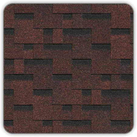 Гибкая черепица Docke Premium Генуя, Какао, 3 м2/уп