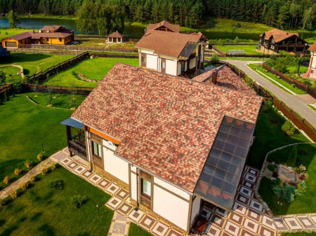 Гибкая черепица Shinglas Джаз, коррида, 2 м2/упак