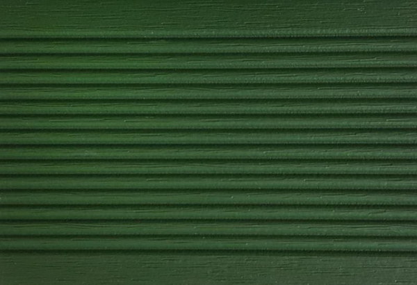 Террасная доска Практик моноколор Terrapol / Террапол ДПК пустотелая с пазом, 4000х147х23 мм, цвет изумруд