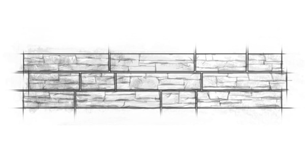 Фасадная панель Я-Фасад Grand Line Крымский сланец, гречневый (акрил)