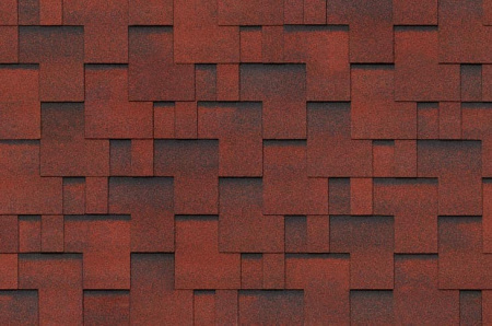 Гибкая черепица Tegola Business Lazio, amarone 410