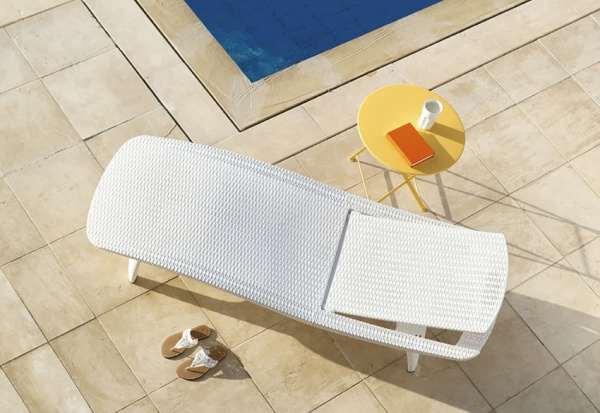 Шезлонг садовый Pacific Keter (Кетер), цвет графит