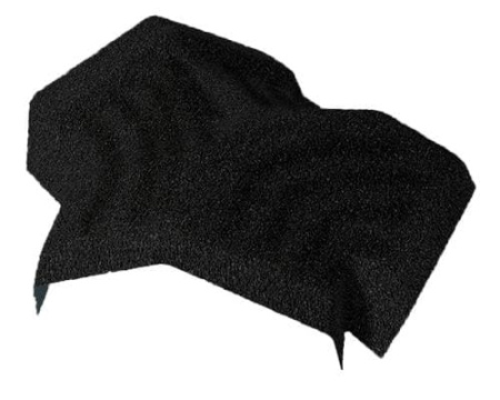 Y-образный треугольный конек Gerard, пластик, deep black (111)