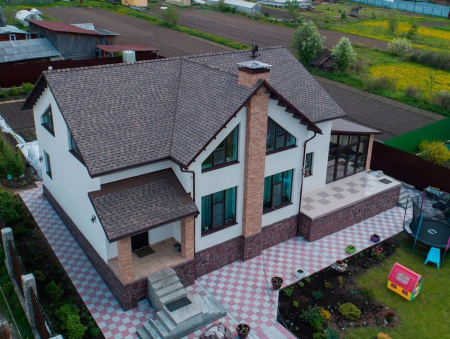 Гибкая черепица Shinglas Кантри, техас, 2,6 м2/упак