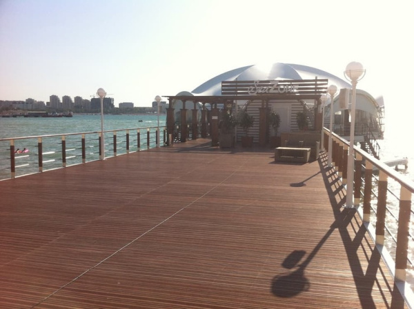 Подступенок Экодек / Дарволекс, 147х13х4000 мм, цвет венге (темно-коричневый)