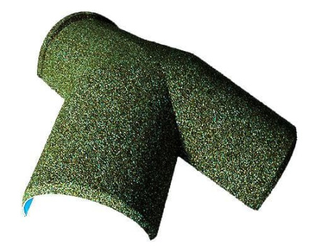 Y-образный тройной конек Gerard 205 (уклон кровли от 30 до 45 градусов, пластик), sage (271)