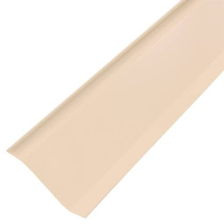 Пристенная планка (примыкание) 2000 мм РЕ Ral 1015 (слоновая кость)