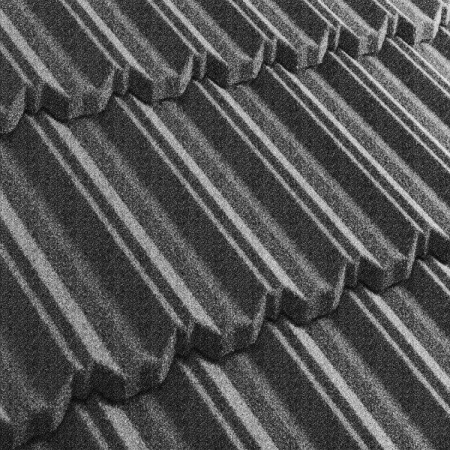 Композитная черепица Метротайл (Metrotile) серия MetroClassic, цвет сланцевый, 1330х410 мм