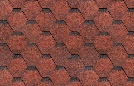 Гибкая черепица Shinglas Финская соната, красный, 3 м2/упак