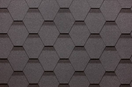 Гибкая черепица Docke Standard Сота, Серый, 3 м2/уп