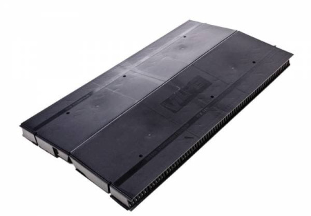 Коньковый вентиль AIRIDGE FELT Vilpe для мягкой кровли, черный