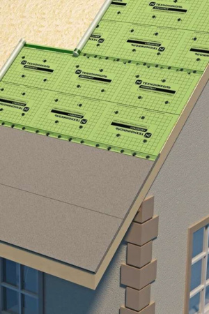 Подкладочный ковер Shinglas полимерный, площадь 70 м2, ширина 1,5 м