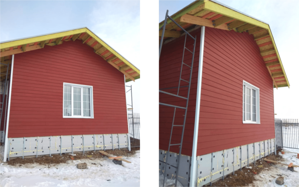 Фиброцементный сайдинг Decover, 3600х190 мм, Snow (Ral 9016 транспортный белый)