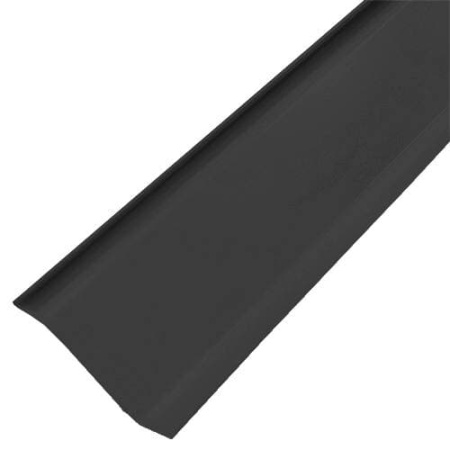 Пристенная планка (примыкание) 2000 мм РЕ Ral 9005 (черный)