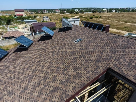 Гибкая черепица Docke Premium Генуя, Зрелый каштан, 3 м2/уп