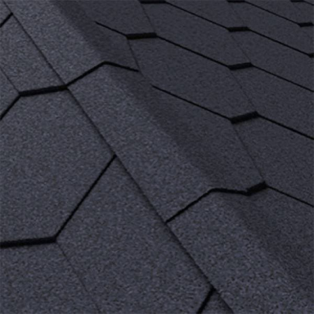 Конёк-карниз ICOPAL (Икопал), цвет графитно-черный