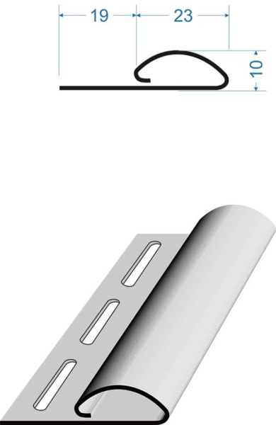 Финишный профиль Docke LUX, 3000 мм, канадская береза