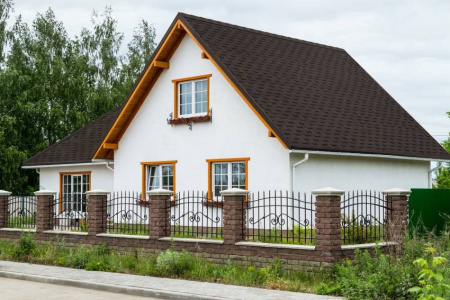 Гибкая черепица Shinglas Фазенда, коричневый, 2,6 м2/упак