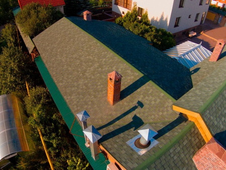 Гибкая черепица Shinglas Кантри, онтарио, 2,6 м2/упак