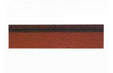 Конек-карниз Shinglas, 5 м2/упак, микс красный