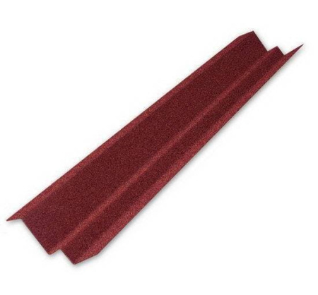 Планка Luxard для примыкания к вертикальной стене, 1250 мм цвет коралл