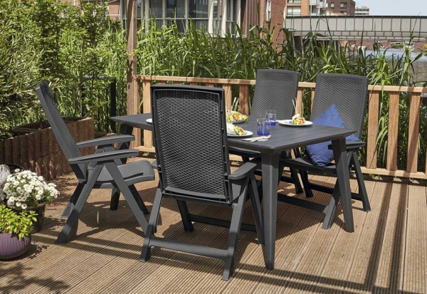 Стул Montreal Allibert (Аллиберт), цвет капучино