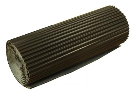 Ондуфлеш-супер волна, 2500х300 мм, коричневый