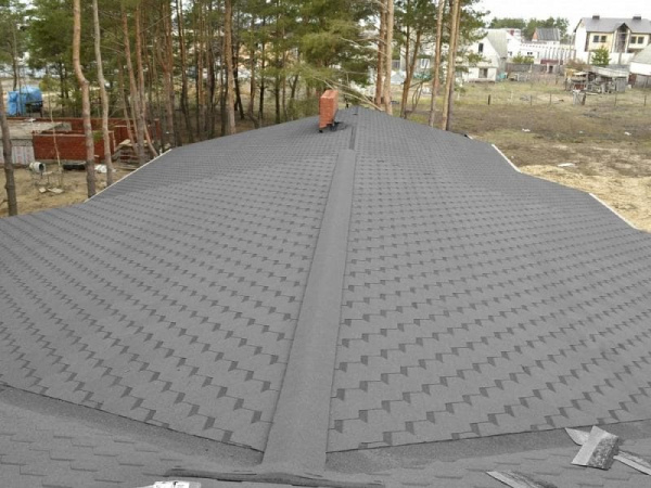 Гибкая черепица Docke Standard Сота, Коричневый, 3 м2/уп