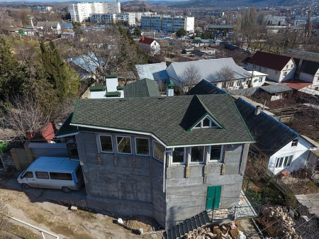 Коньково-карнизная черепица Docke Premium, Арахис