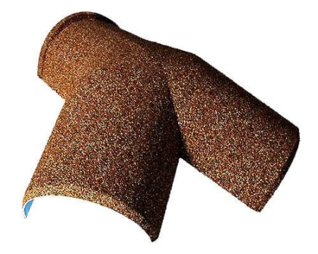 Y-образный тройной конек Gerard 205 (уклон кровли от 30 до 45 градусов, пластик), cedar (101)