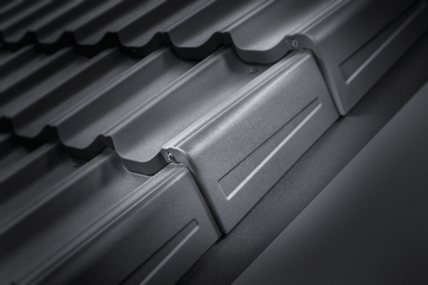 Модульная накладка фронтона правая BudMat (БудМат) для Венеция, D-Matt 0.5, длина 350 мм, цвета по каталогу