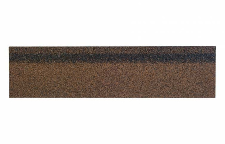 Конек-карниз Shinglas, 5 м2/упак, коричневый