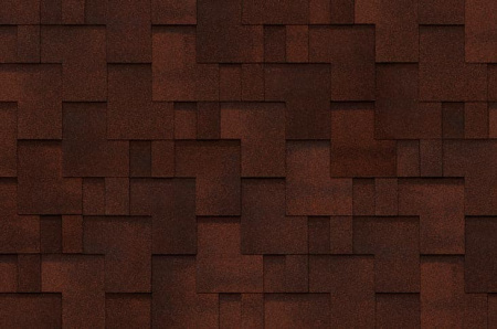 Гибкая черепица Tegola Business Lazio, marrone 230